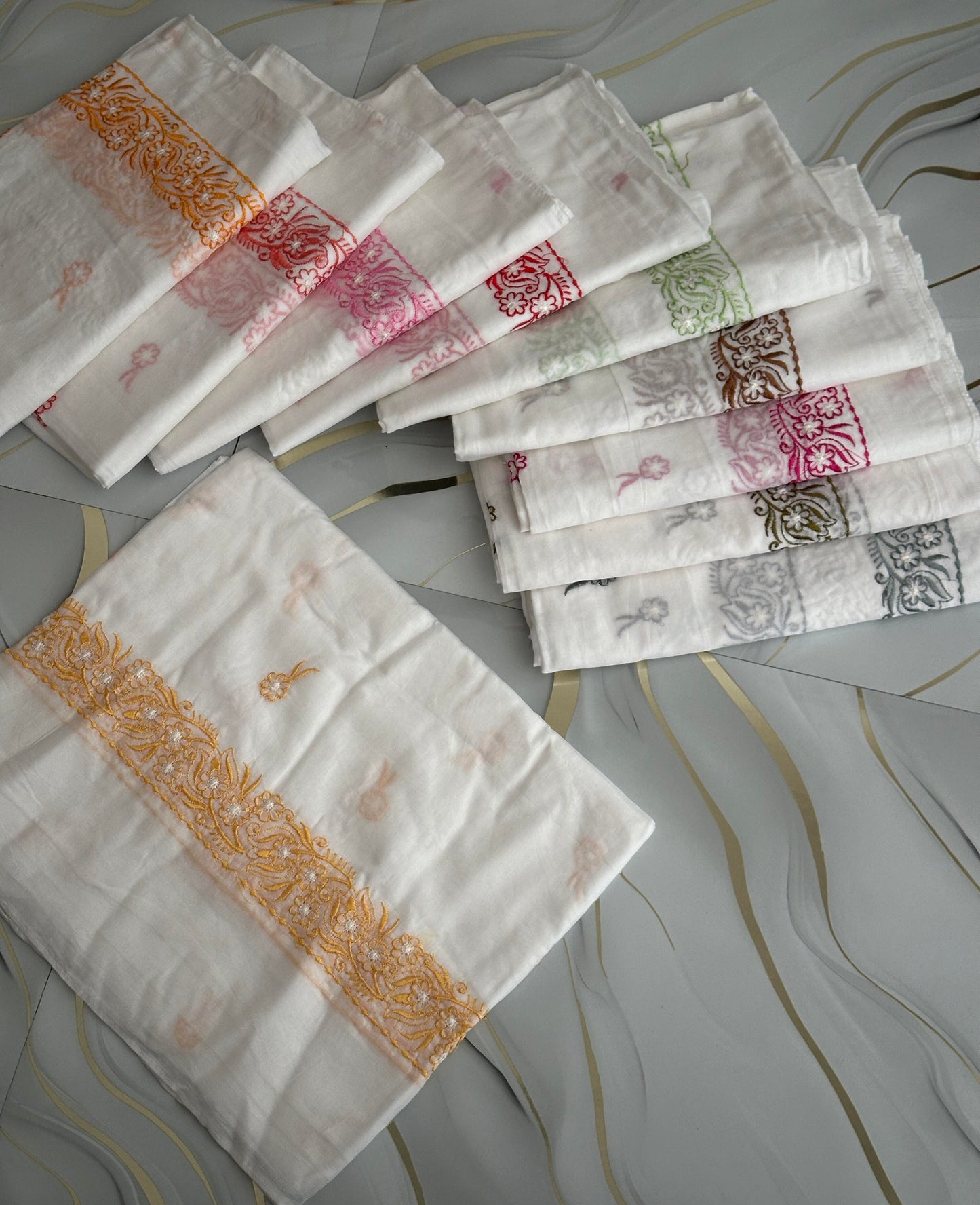 شيل تطريز قطن لندني 01