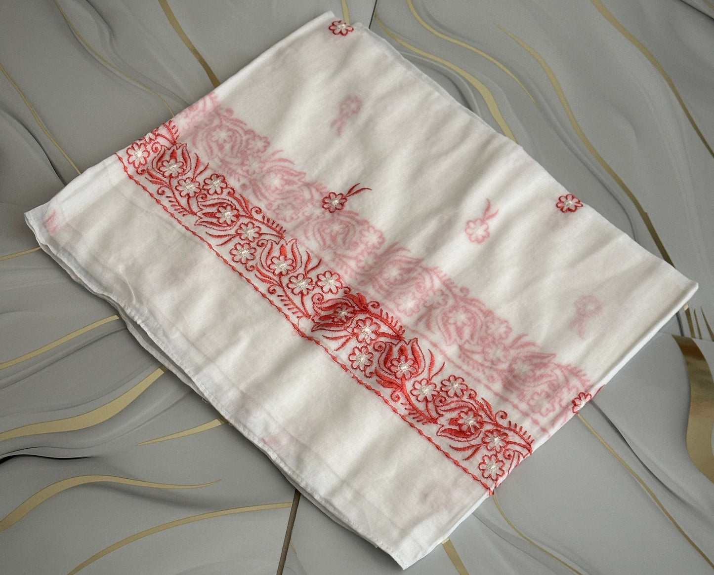 شيل تطريز قطن لندني 01