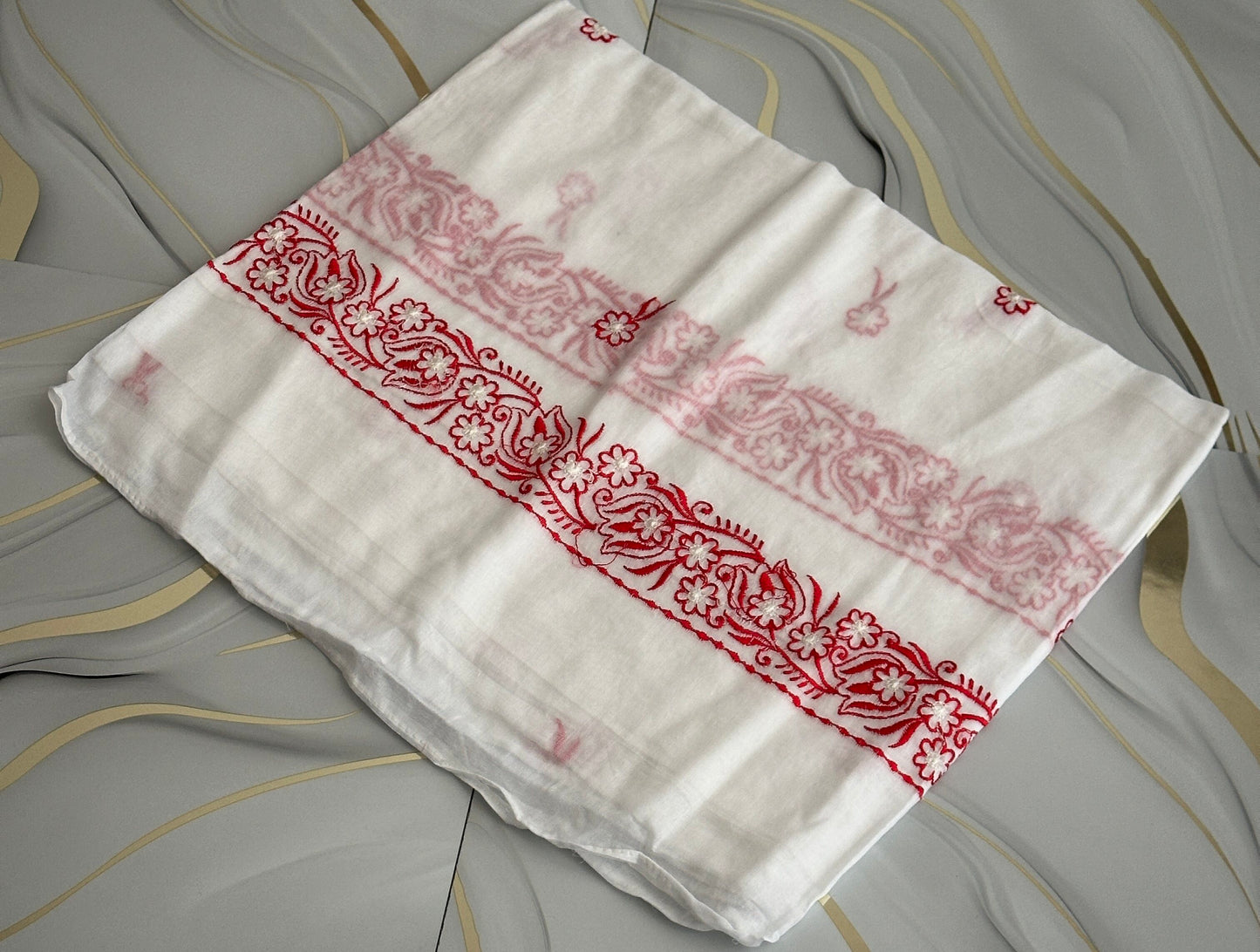 شيل تطريز قطن لندني 01