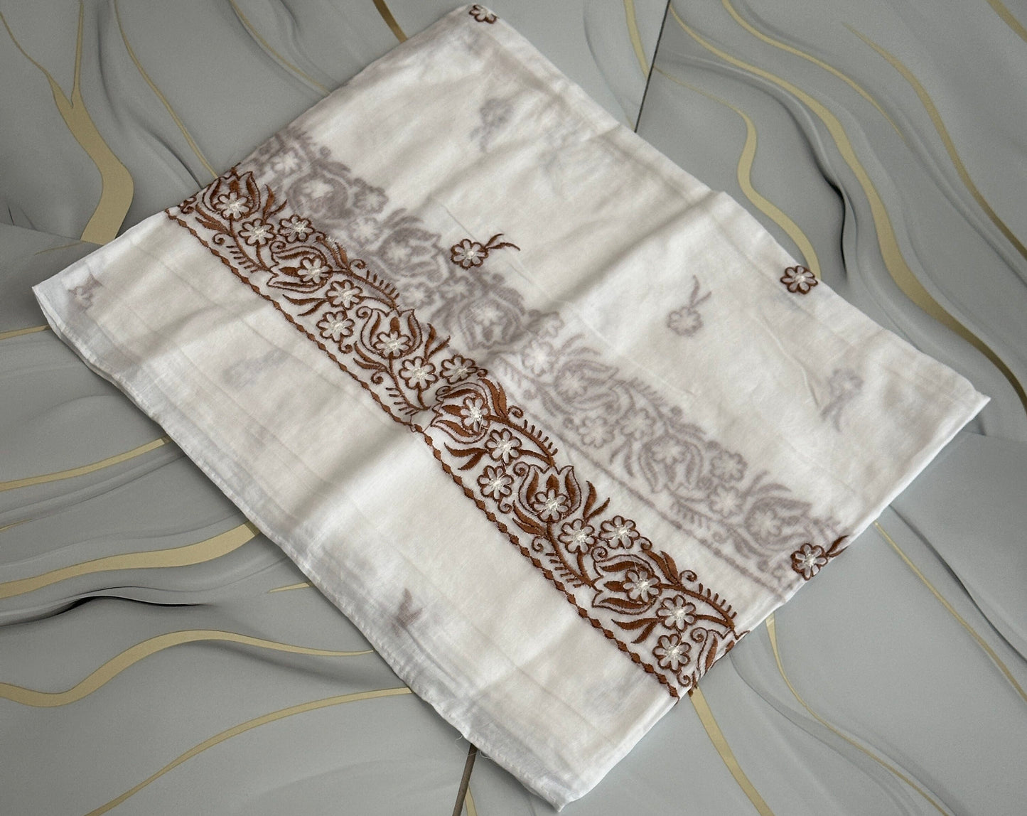 شيل تطريز قطن لندني 01