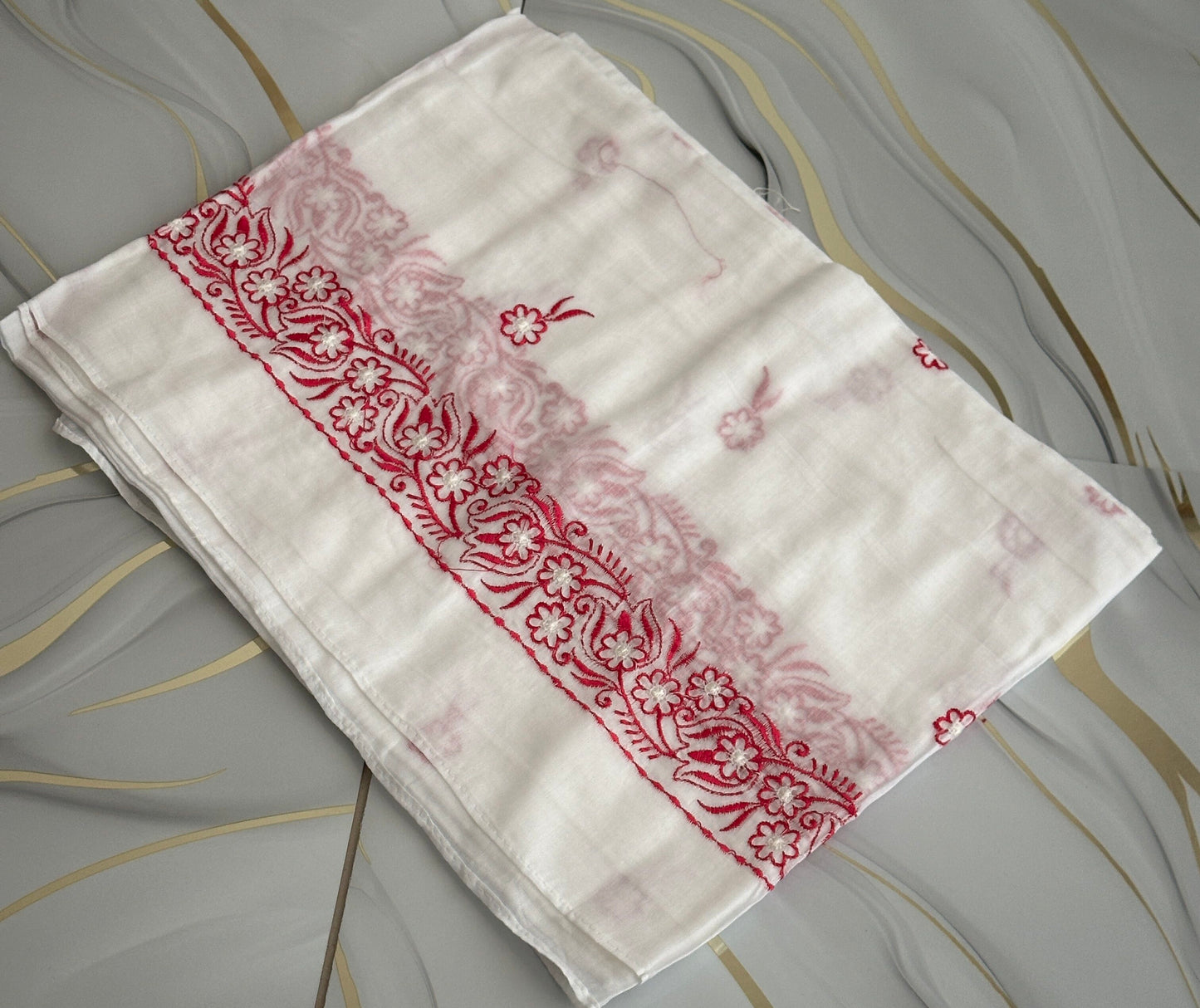 شيل تطريز قطن لندني 01