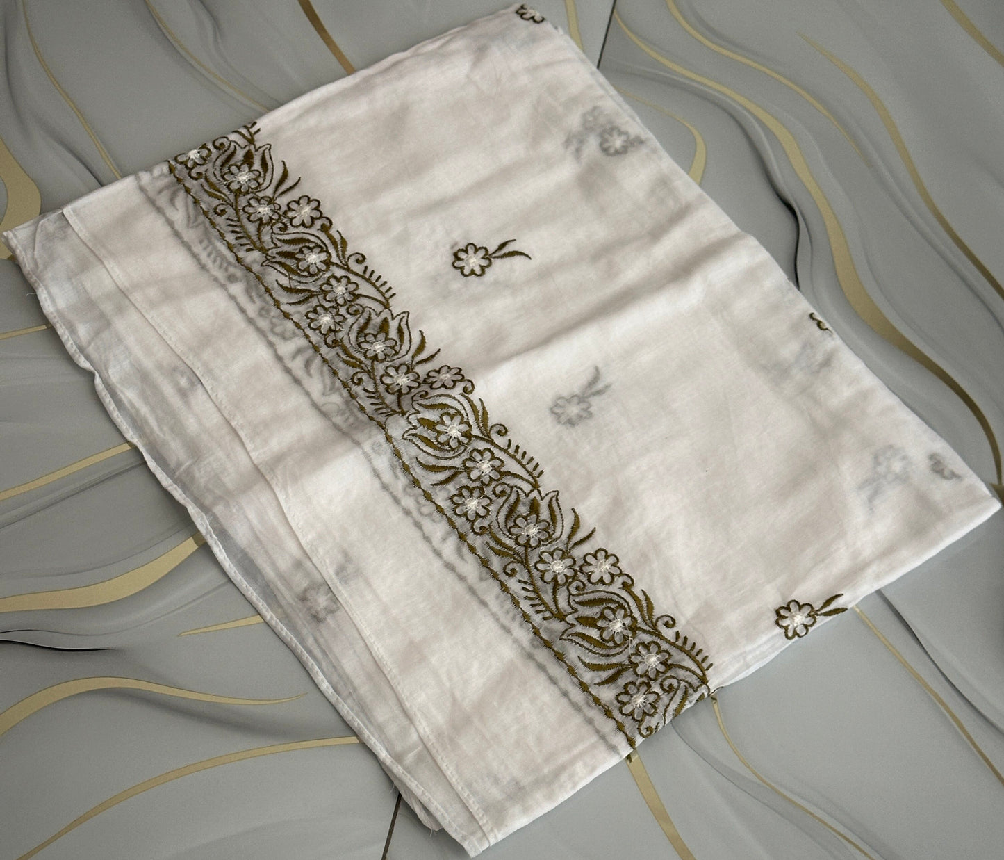 شيل تطريز قطن لندني 01