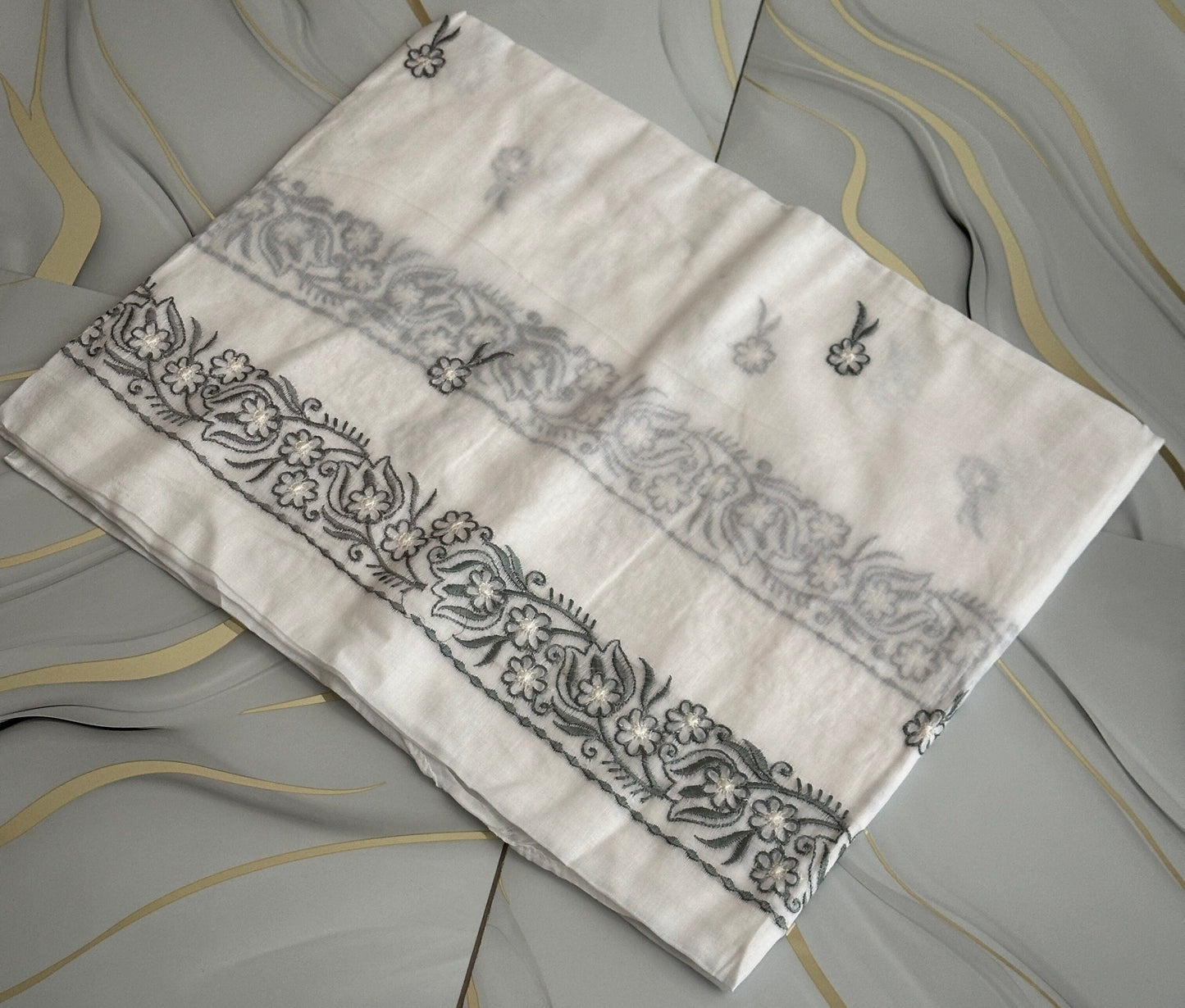 شيل تطريز قطن لندني 01