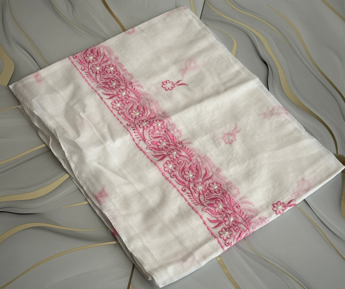 شيل تطريز قطن لندني 01