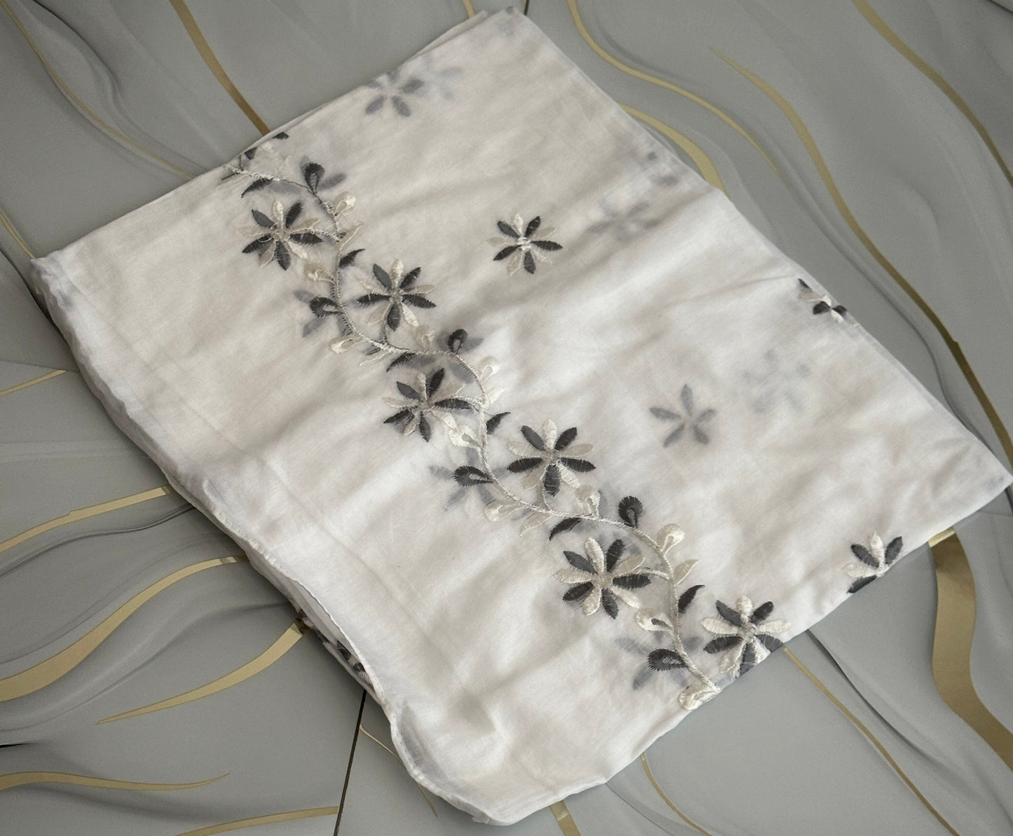 شيل تطريز قطن لندني 04