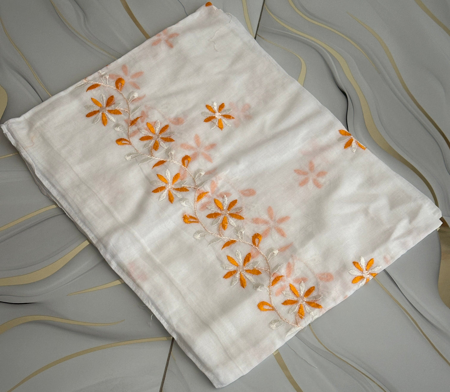 شيل تطريز قطن لندني 04