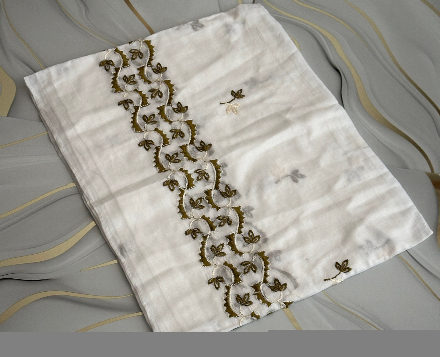 شيل تطريز قطن لندني 03