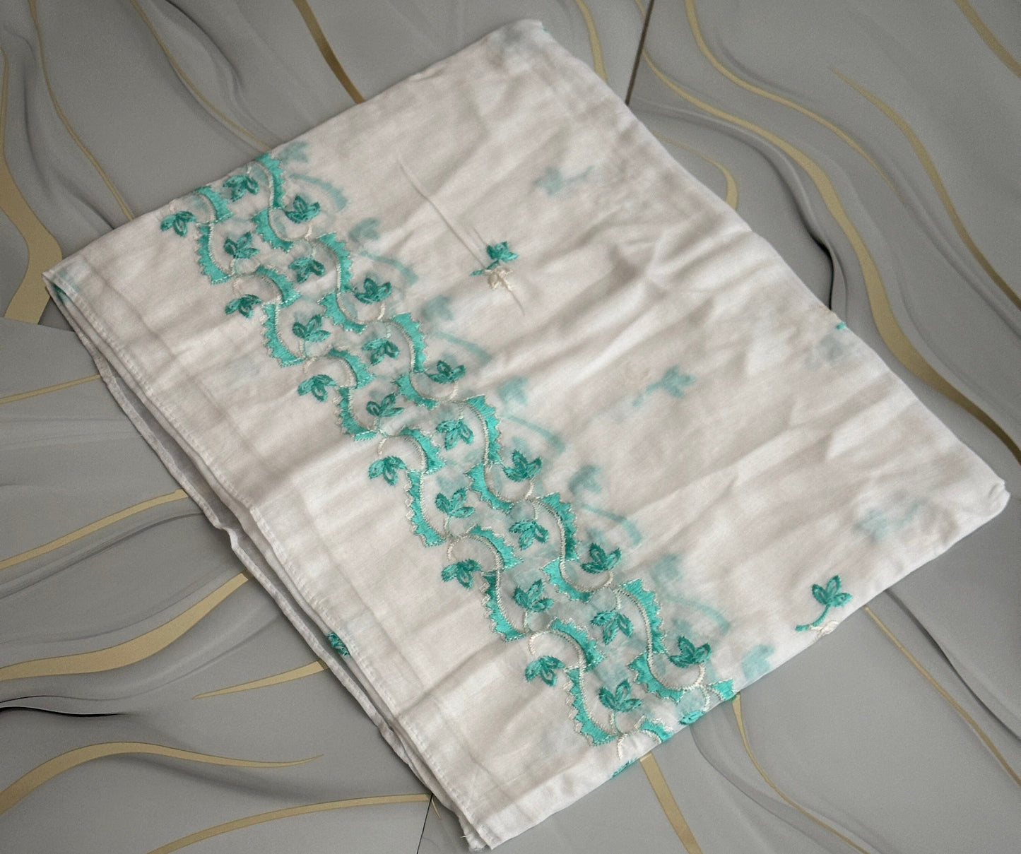 شيل تطريز قطن لندني 03