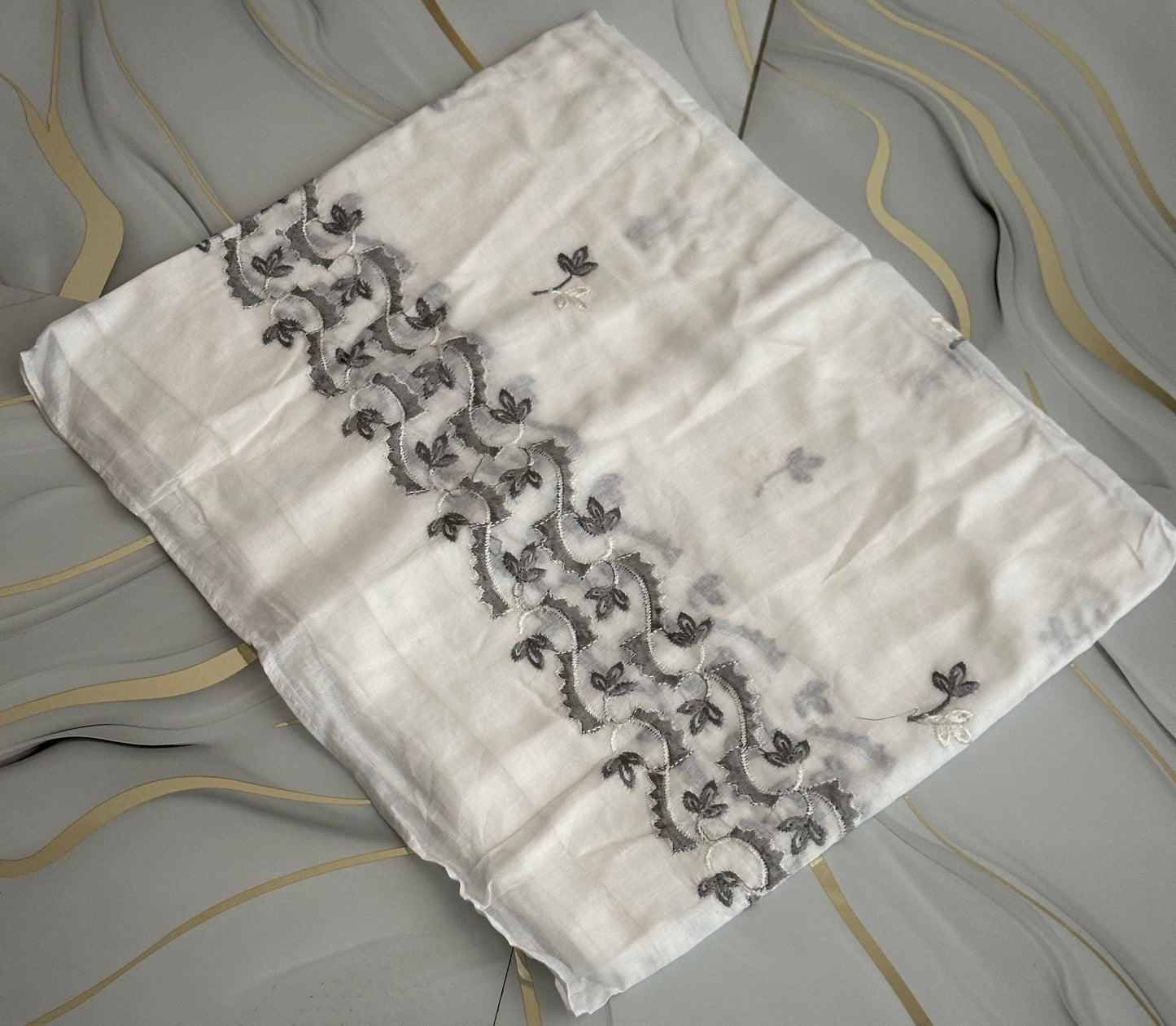 شيل تطريز قطن لندني 03