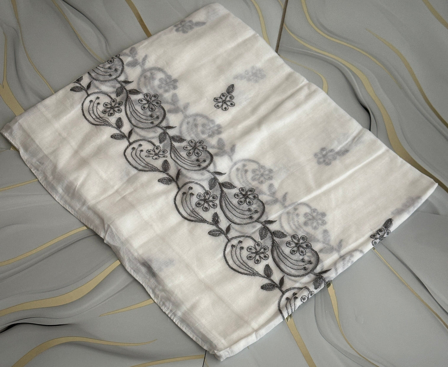 شيل تطريز قطن لندني 02