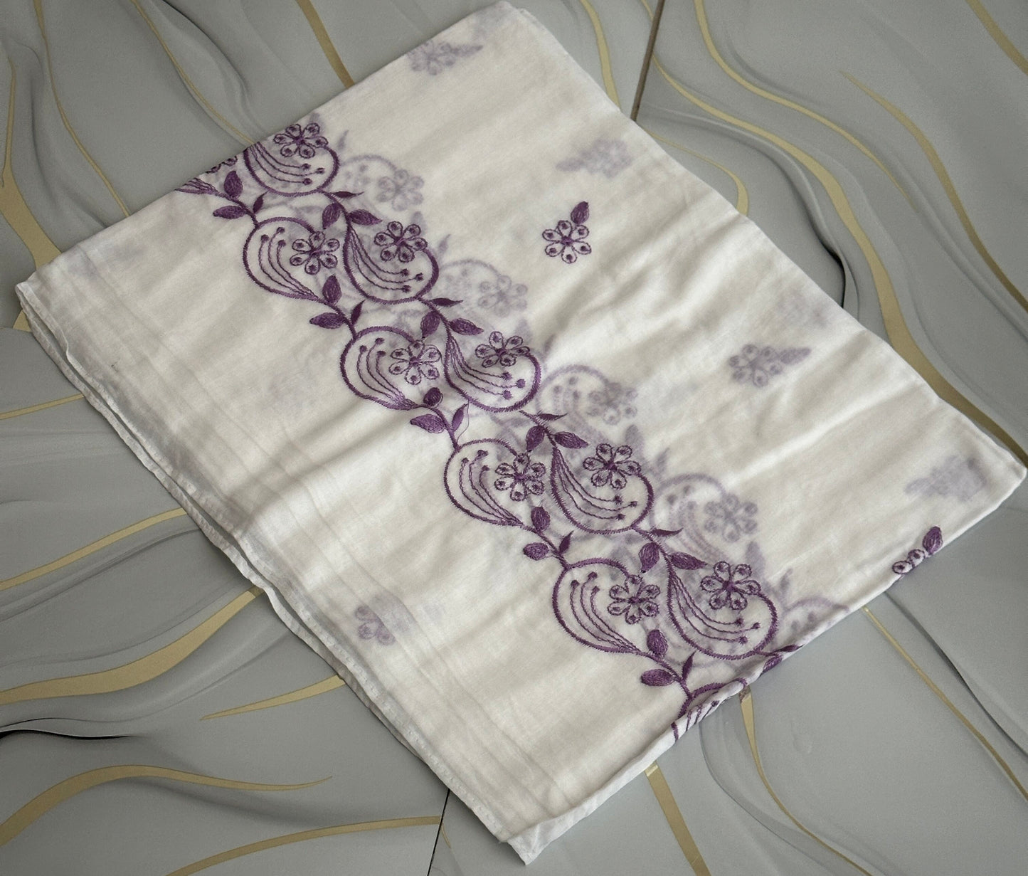 شيل تطريز قطن لندني 02