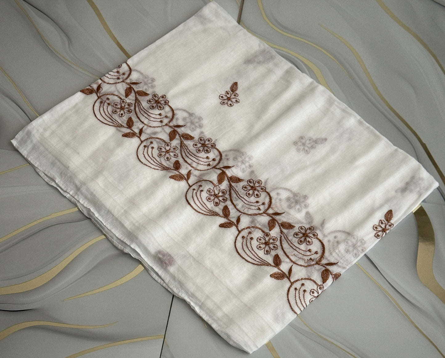 شيل تطريز قطن لندني 02